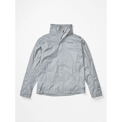 Marmot Rain Jacket Grey NZ - PreCip Eco Jackets Mens NZ5346180